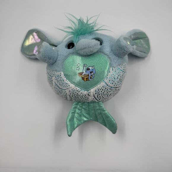 Rainbocorn Mermaidcorn ELEPHANT Collectible Cuddle Plush Stuffed Animal Toy Zuru - Picture 1 of 6